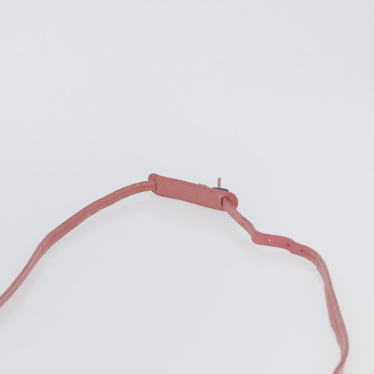 BOTTEGA VENETA INTRECCIATO Shoulder Bag Leather Pink 245354 Auth gh1823