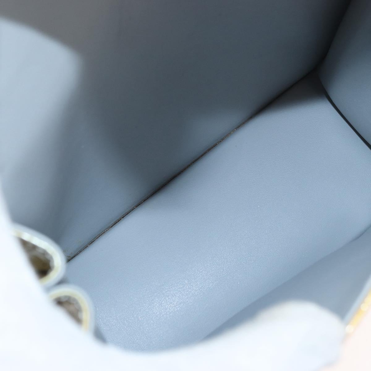 LOUIS VUITTON Monogram Vernis Spring Street Hand Bag Gris M91029 LV Auth gh1868