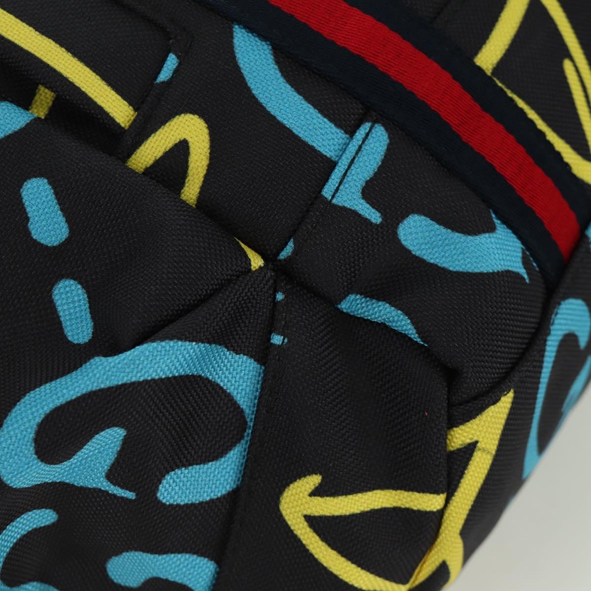 GUCCI Gucci Ghost Sherry Line Backpack Canvas Multicolor 429037 Auth gh1884M