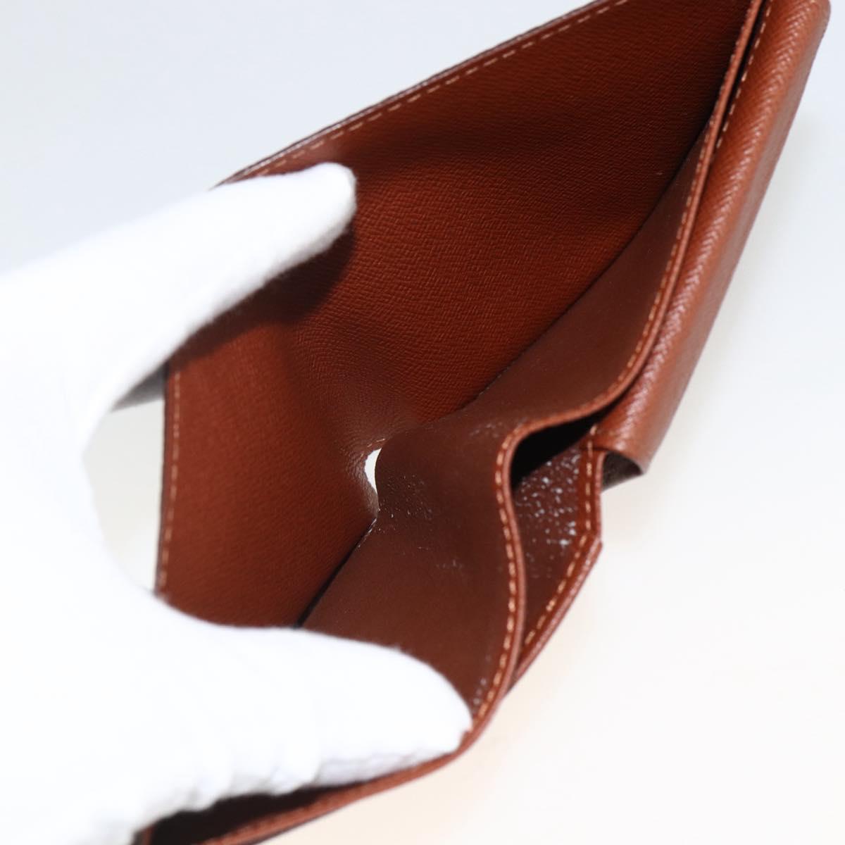 LOUIS VUITTON Monogram Portefeuille Marco Bifold Wallet M61675 LV Auth gh1887