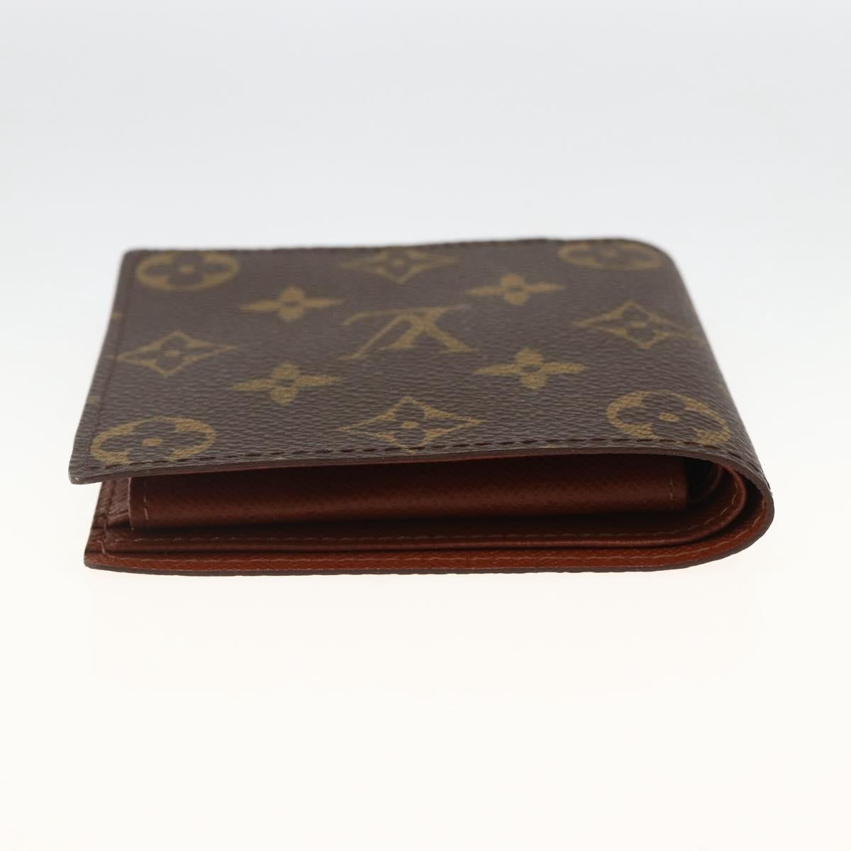 LOUIS VUITTON Monogram Portefeuille Marco Bifold Wallet M61675 LV Auth gh1887