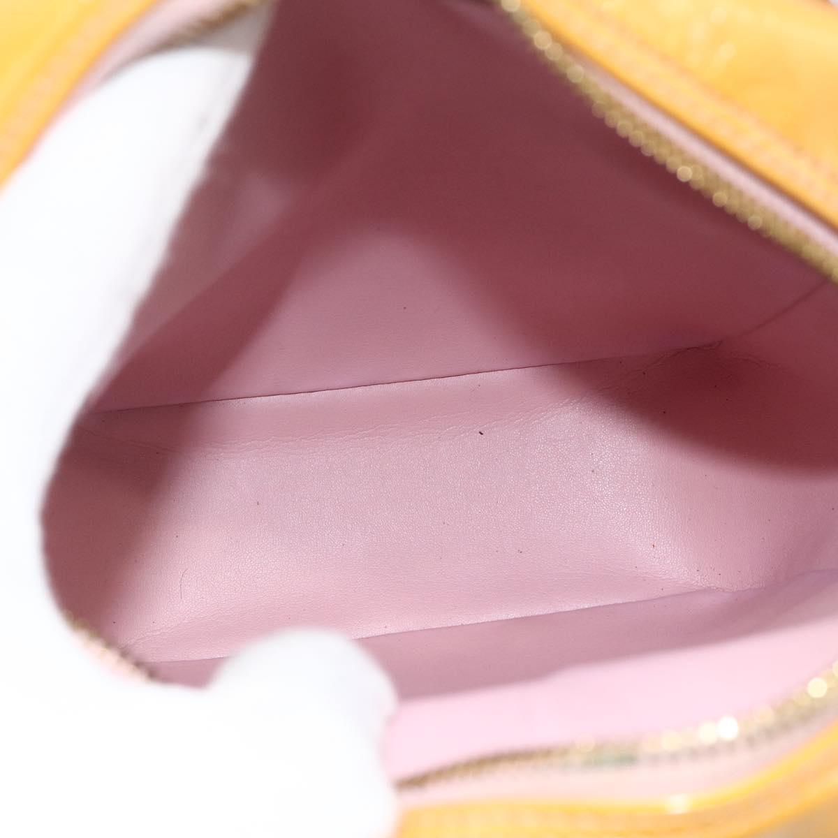 LOUIS VUITTON Monogram Vernis Wooster Bag Marshmallow Pink M91037 LV Auth gh1900