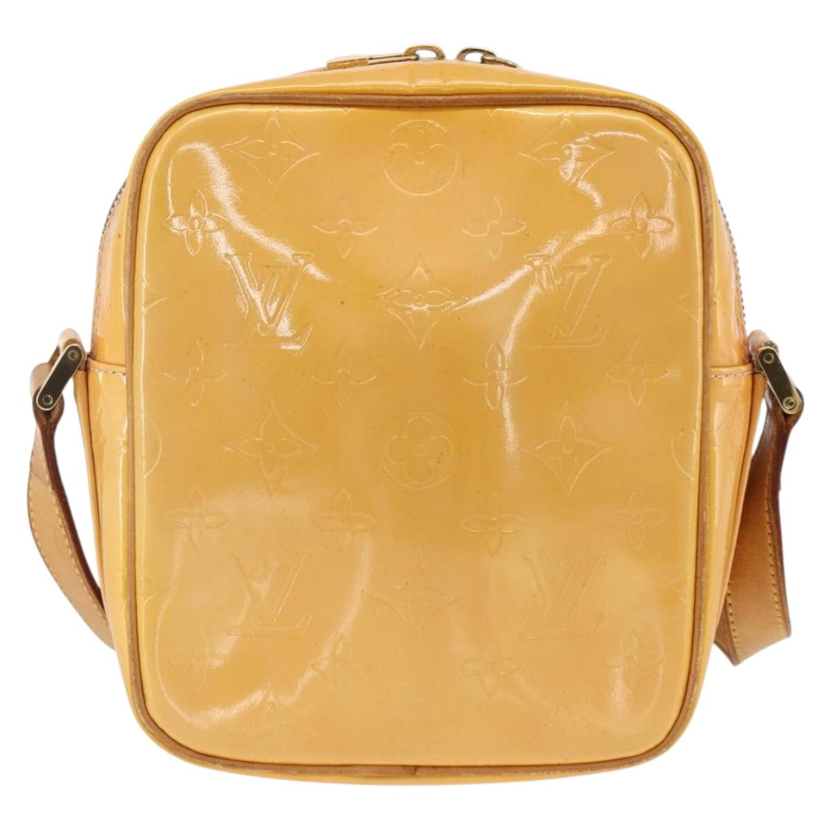 LOUIS VUITTON Monogram Vernis Wooster Bag Marshmallow Pink M91037 LV Auth gh1900