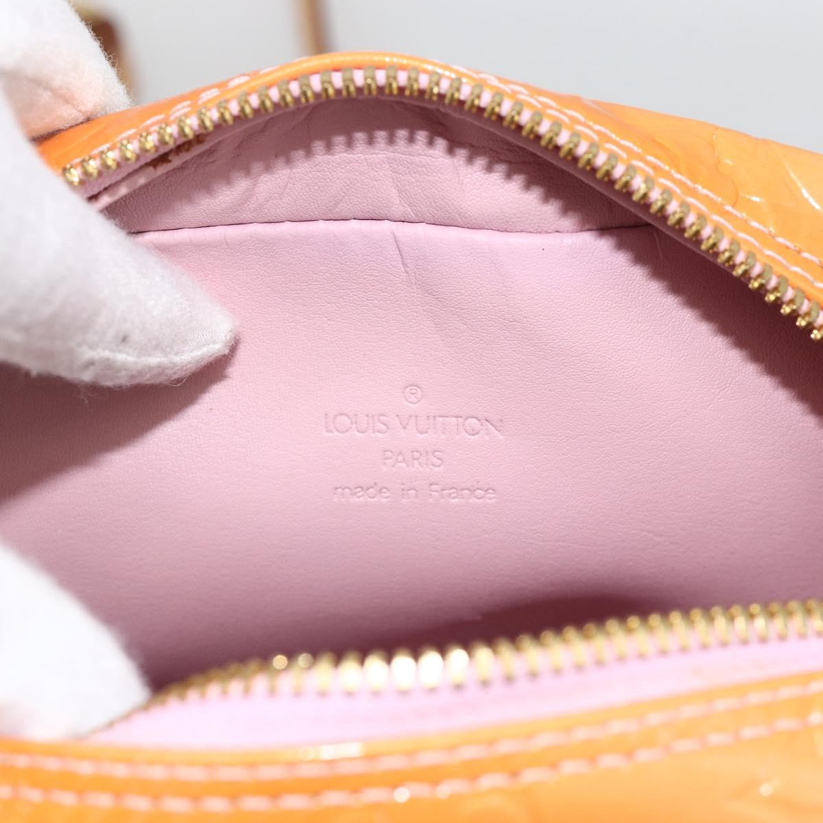 LOUIS VUITTON Monogram Vernis Wooster Bag Marshmallow Pink M91037 LV Auth gh1901