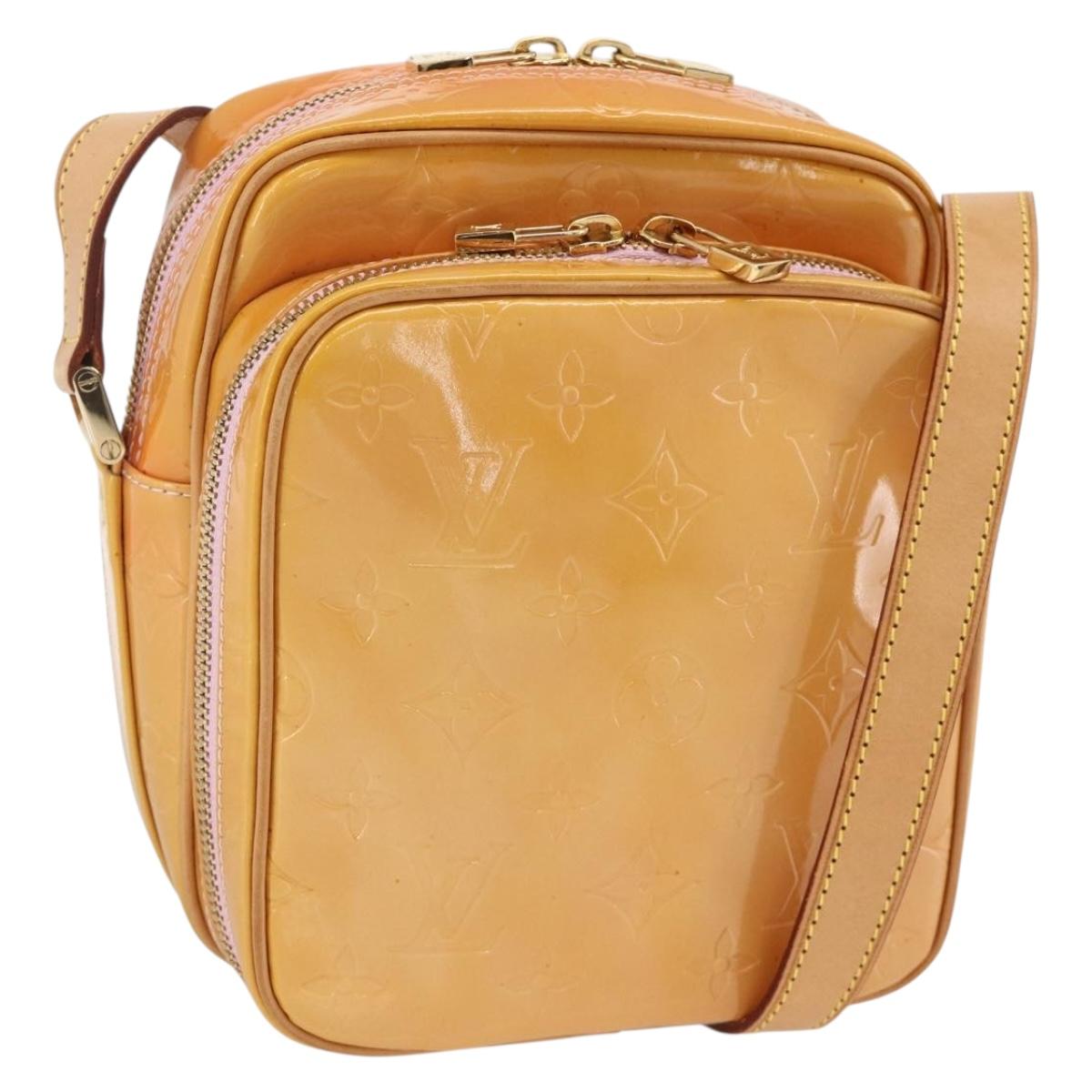 LOUIS VUITTON Monogram Vernis Wooster Bag Marshmallow Pink M91037 LV Auth gh1901
