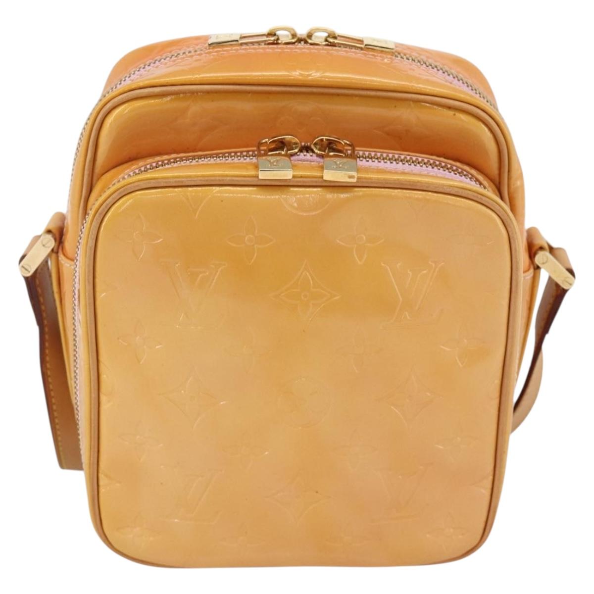 LOUIS VUITTON Monogram Vernis Wooster Bag Marshmallow Pink M91037 LV Auth gh1901