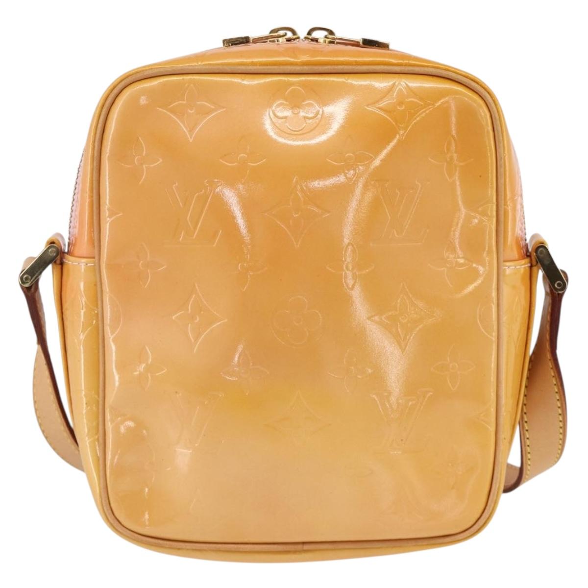 LOUIS VUITTON Monogram Vernis Wooster Bag Marshmallow Pink M91037 LV Auth gh1901
