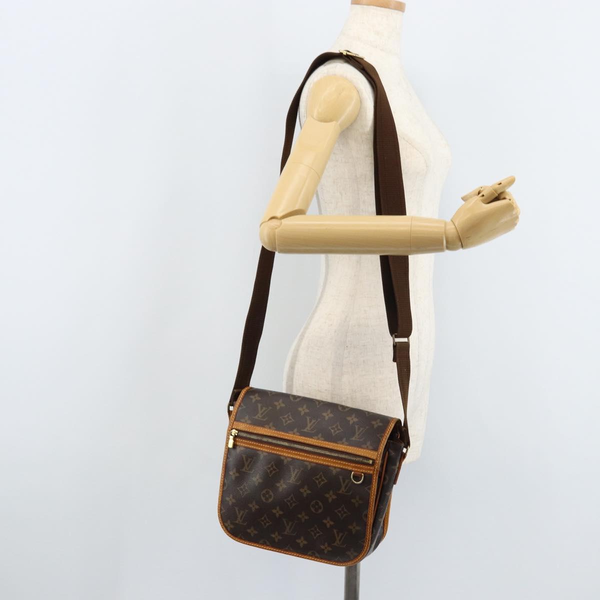 LOUIS VUITTON Monogram Messenger Bosphore PM Shoulder Bag M40106 LV Auth gh1905