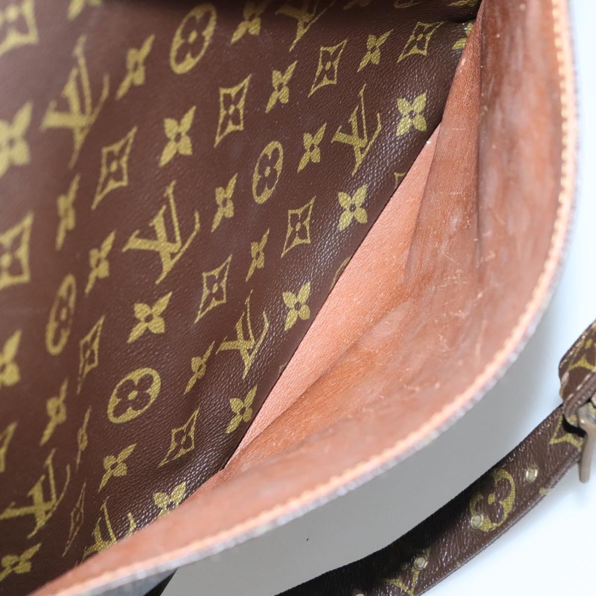 LOUIS VUITTON Monogram Marceau Shoulder Bag No.70 LV Auth gh192