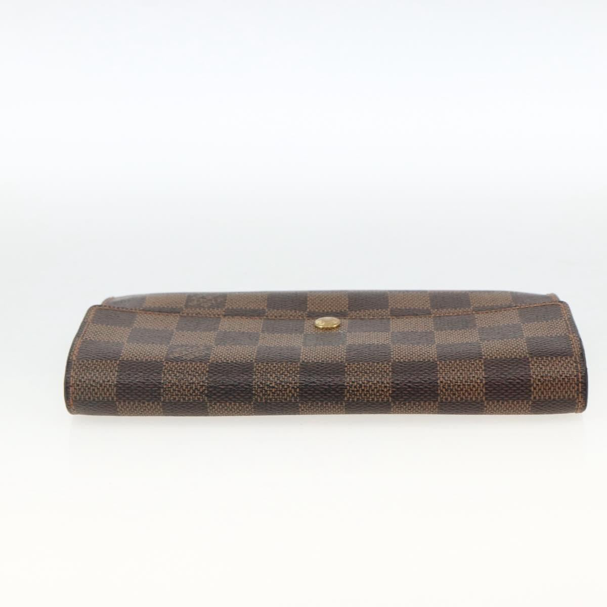 LOUIS VUITTON Monogram Damier Ebene Wallet 4 Set LV Auth gh1956