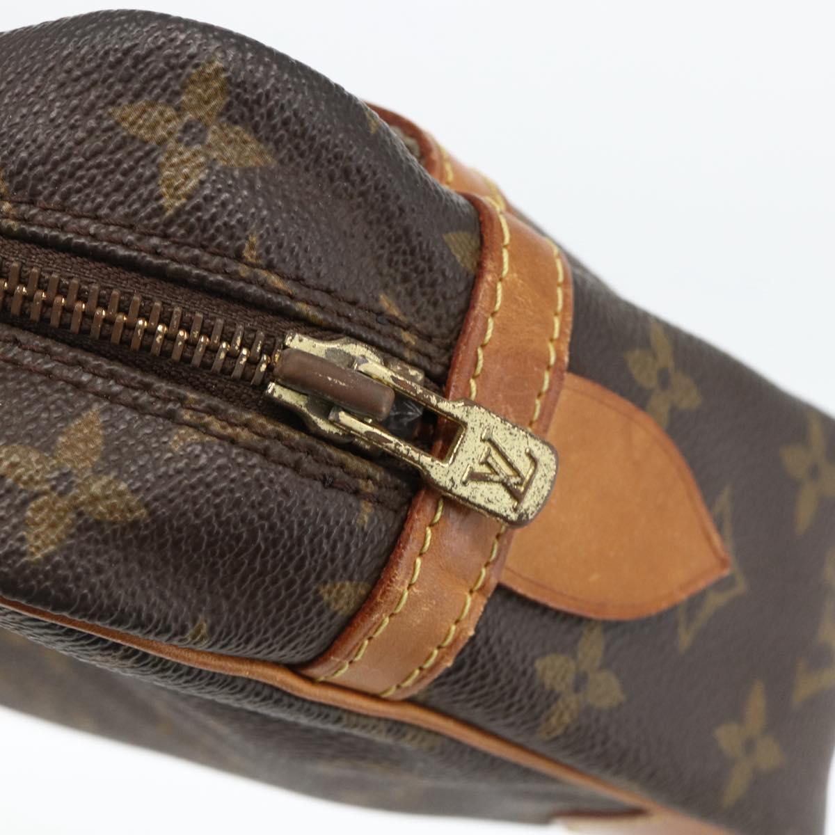 LOUIS VUITTON Monogram Compiegne 28 Clutch Bag M51845 LV Auth gh1962