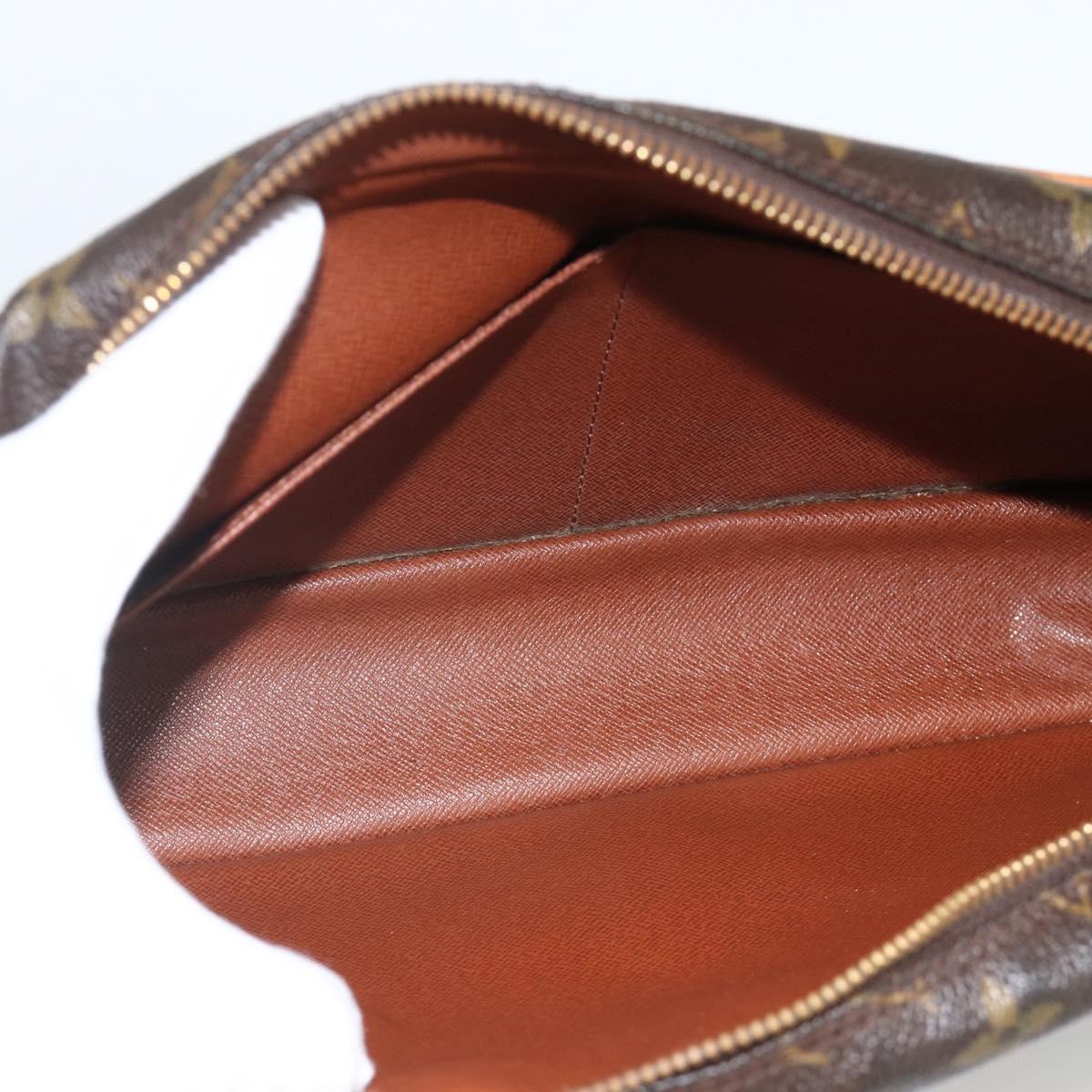 LOUIS VUITTON Monogram Compiegne 28 Clutch Bag M51845 LV Auth gh1962