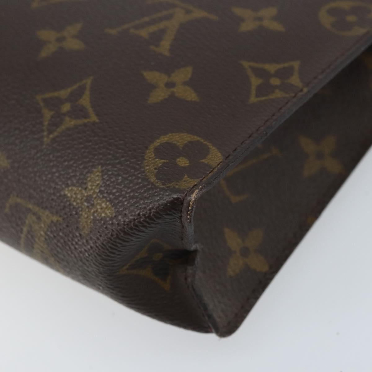 LOUIS VUITTON Monogram Poche Toilette 26 Pouch M47542 LV Auth gh1963