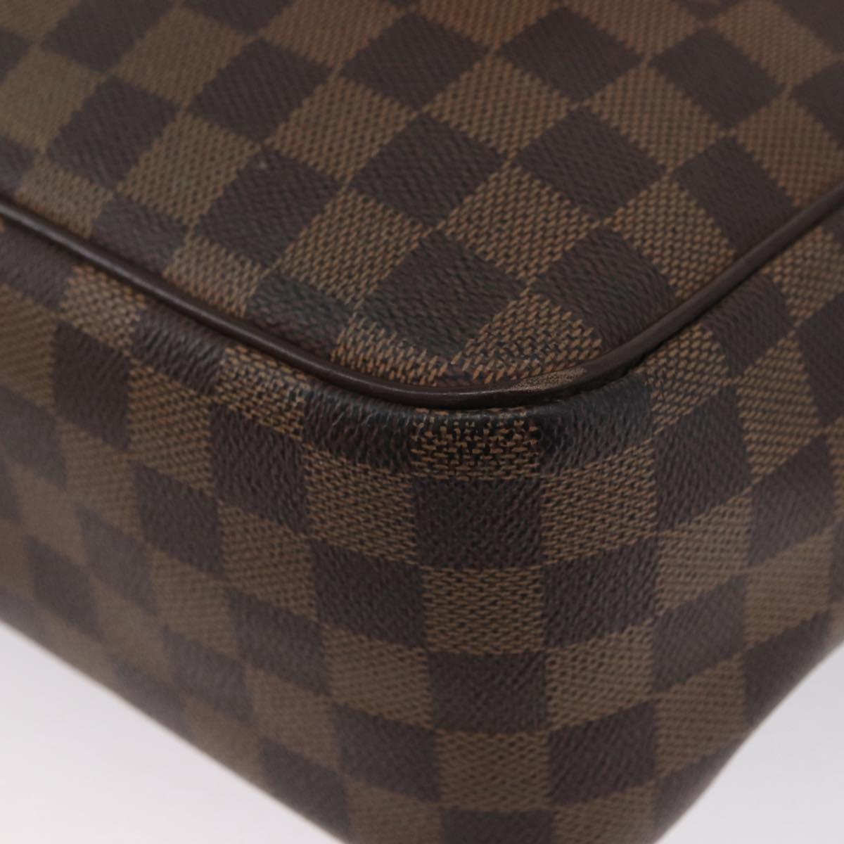 LOUIS VUITTON Damier Ebene Olaf MM Shoulder Bag N41441 LV Auth gh2004