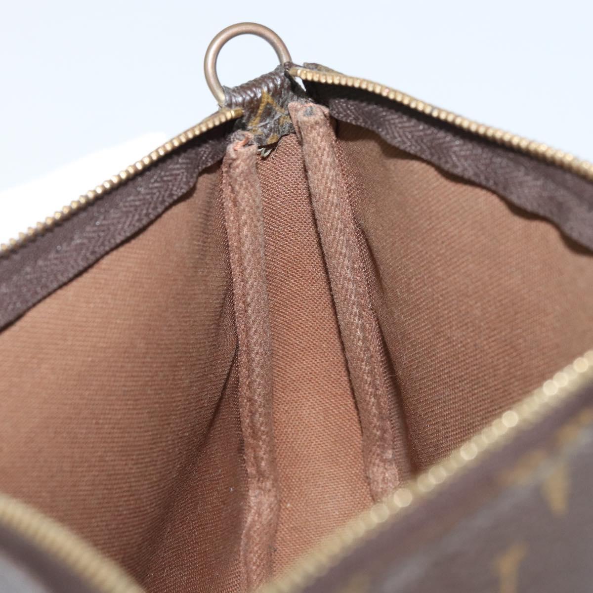 LOUIS VUITTON Monogram Pochette Accessoires Pouch M51980 LV Auth gh2020