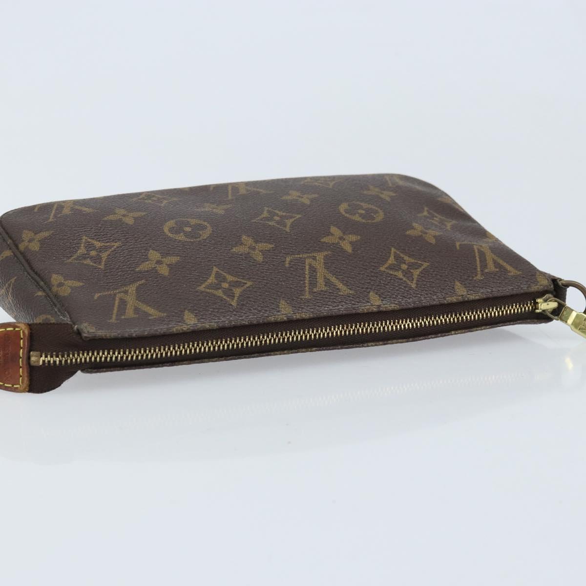 LOUIS VUITTON Monogram Pochette Accessoires Pouch M51980 LV Auth gh2020