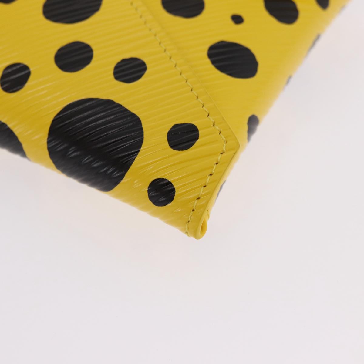 LOUIS VUITTON Epi LVxYK Pochette Kirigami Pouch Black M81959 LV Auth gh2050SAM