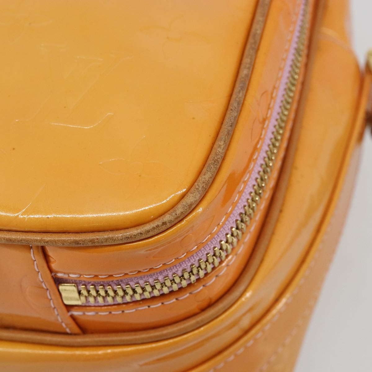 LOUIS VUITTON Monogram Vernis Wooster Shoulder Bag Pink M91037 LV Auth gh2063