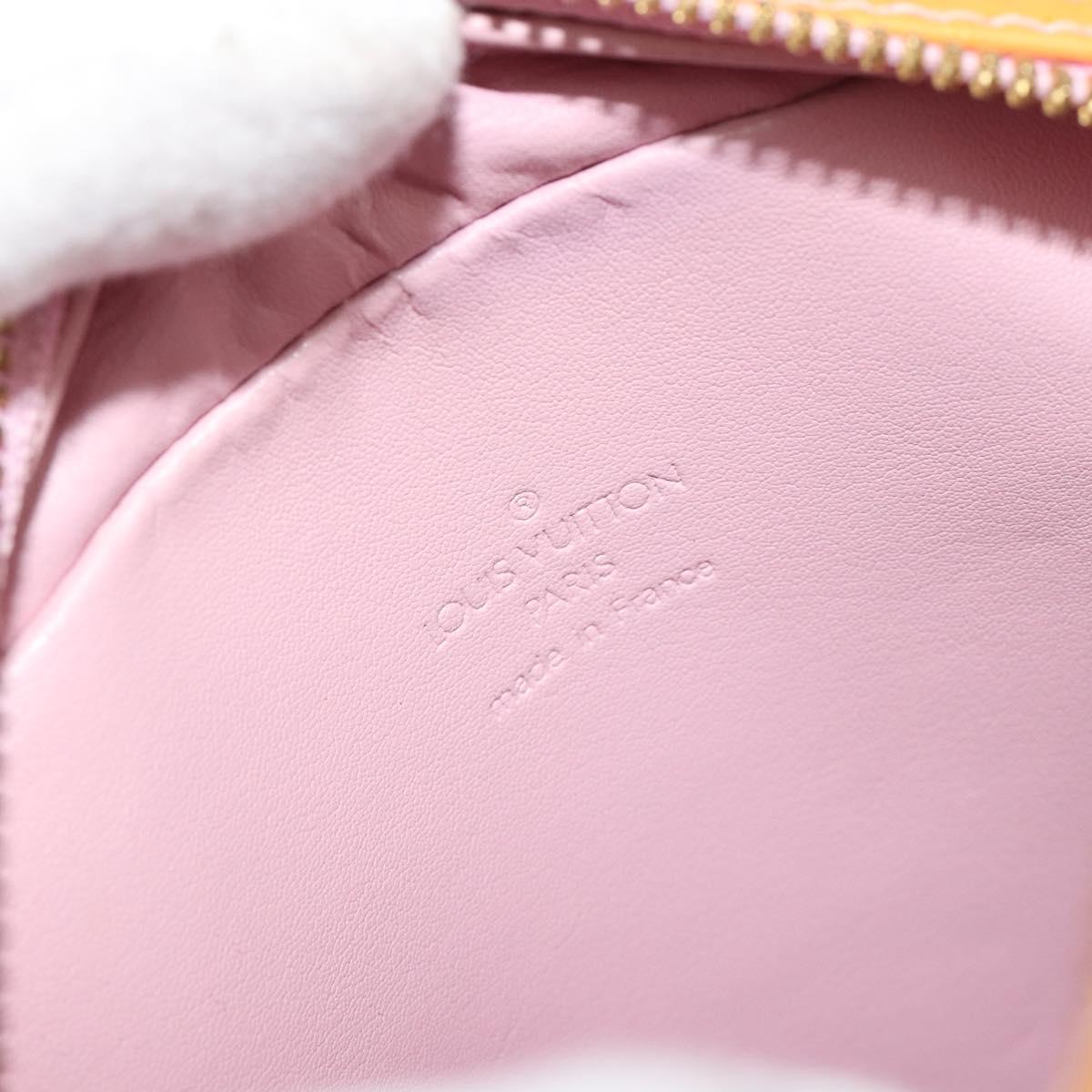 LOUIS VUITTON Monogram Vernis Wooster Shoulder Bag Pink M91037 LV Auth gh2063