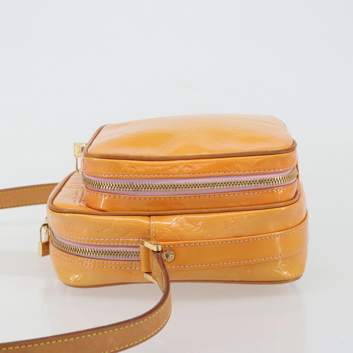 LOUIS VUITTON Monogram Vernis Wooster Shoulder Bag Pink M91037 LV Auth gh2063