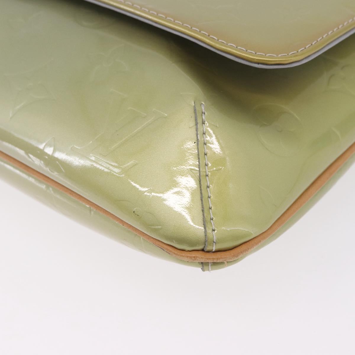 LOUIS VUITTON Monogram Vernis Thompson Street Bag Gris M91008 LV Auth gh2090