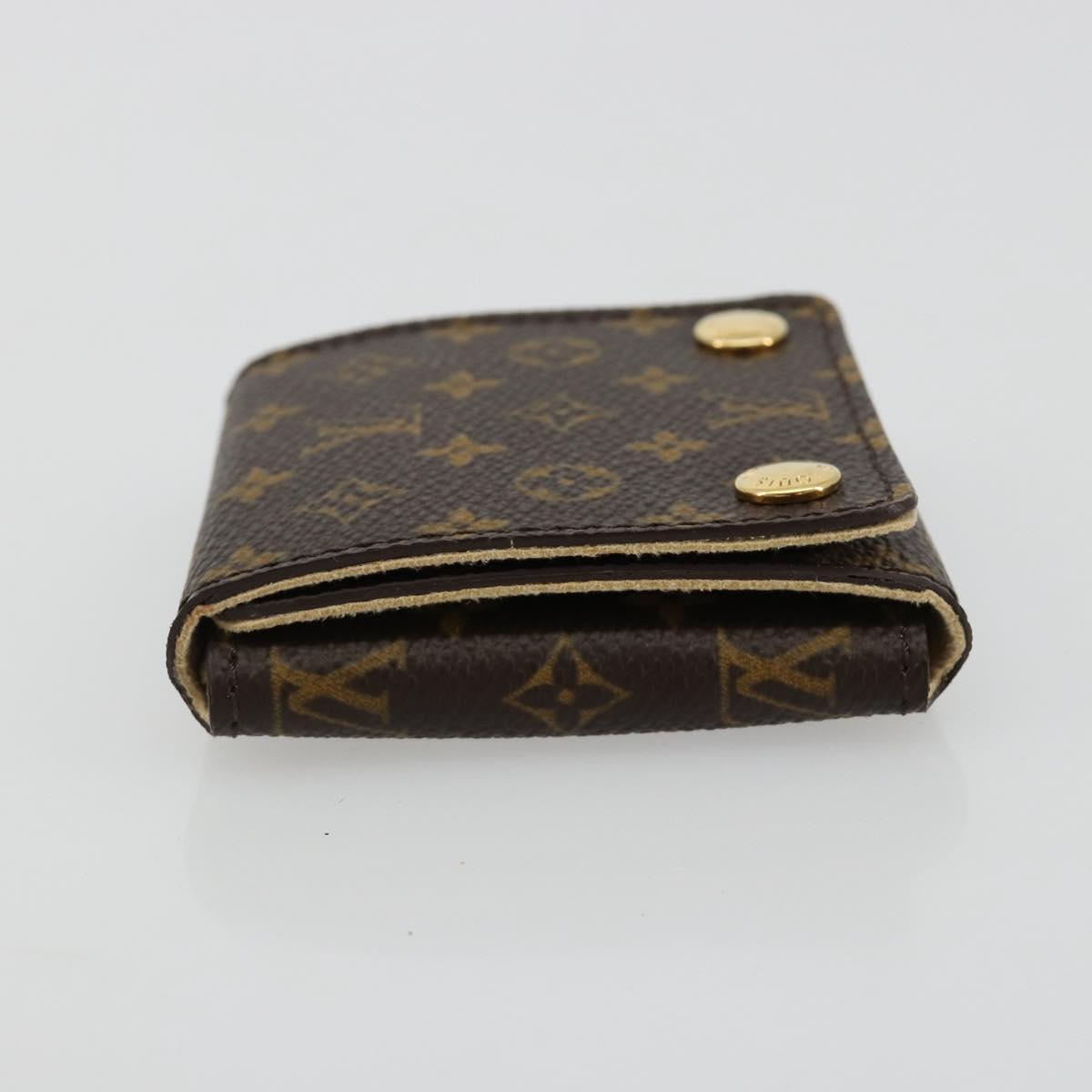 LOUIS VUITTON Monogram Jewelry case Jewelry Box LV Auth gh2101M