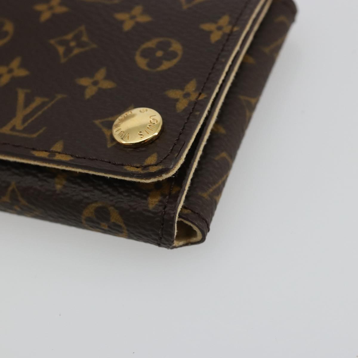 LOUIS VUITTON Monogram Jewelry case Jewelry Box LV Auth gh2101M