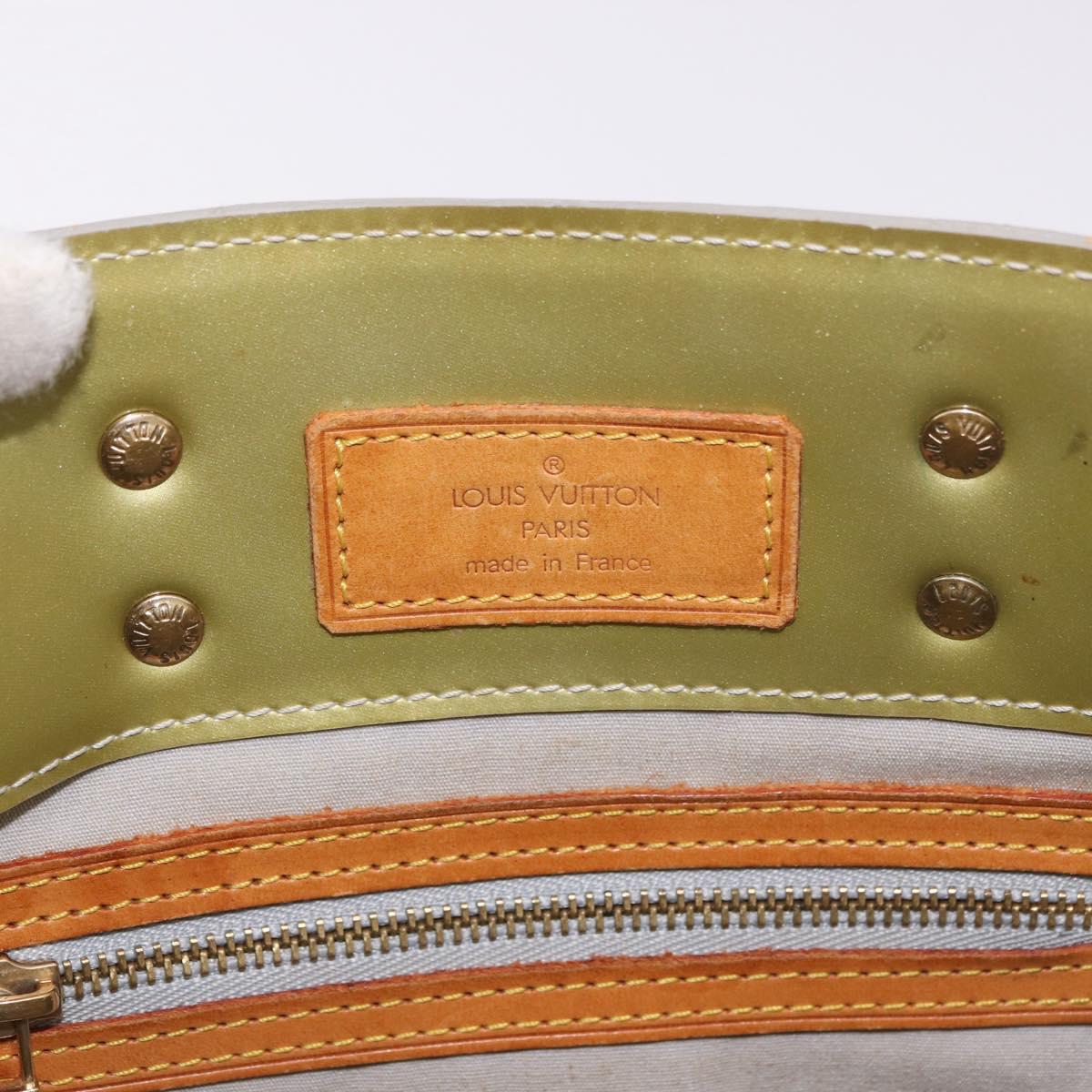 LOUIS VUITTON Monogram Vernis Reade PM Hand Bag Gris M91145 LV Auth gh2114