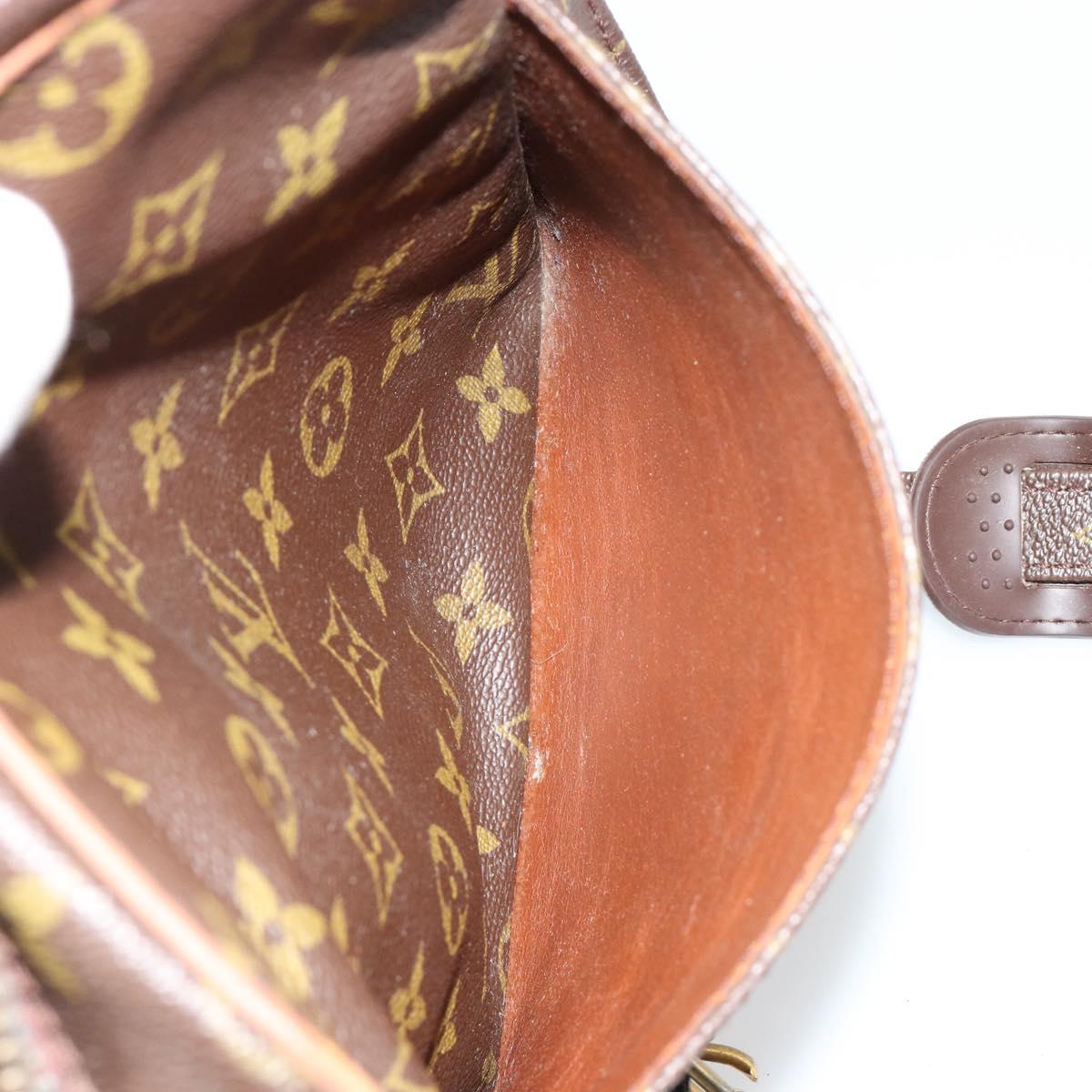 LOUIS VUITTON Monogram Petit Marceau Shoulder Bag M40264 LV Auth gh2119
