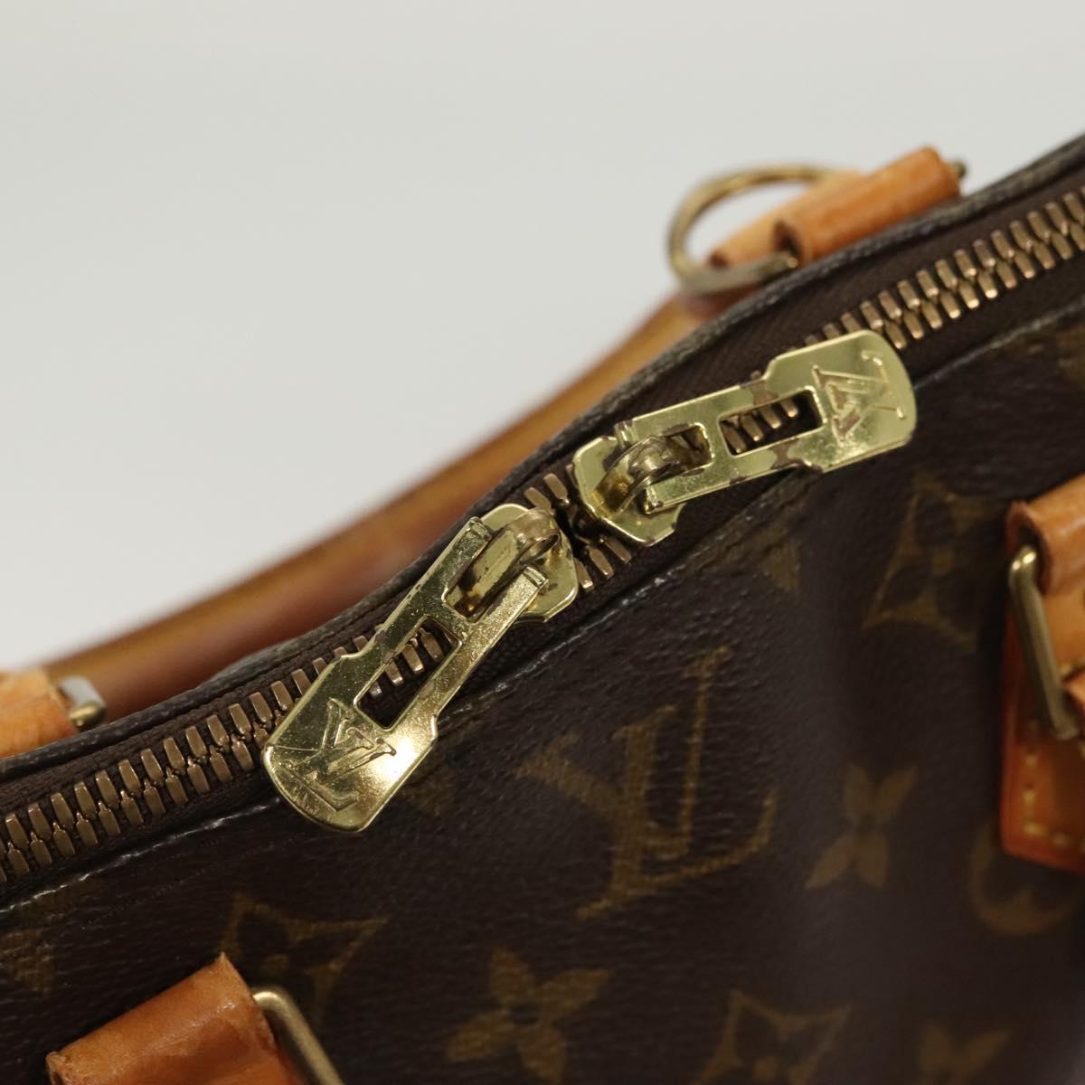 LOUIS VUITTON Monogram Alma Hand Bag M51130 LV Auth gh212