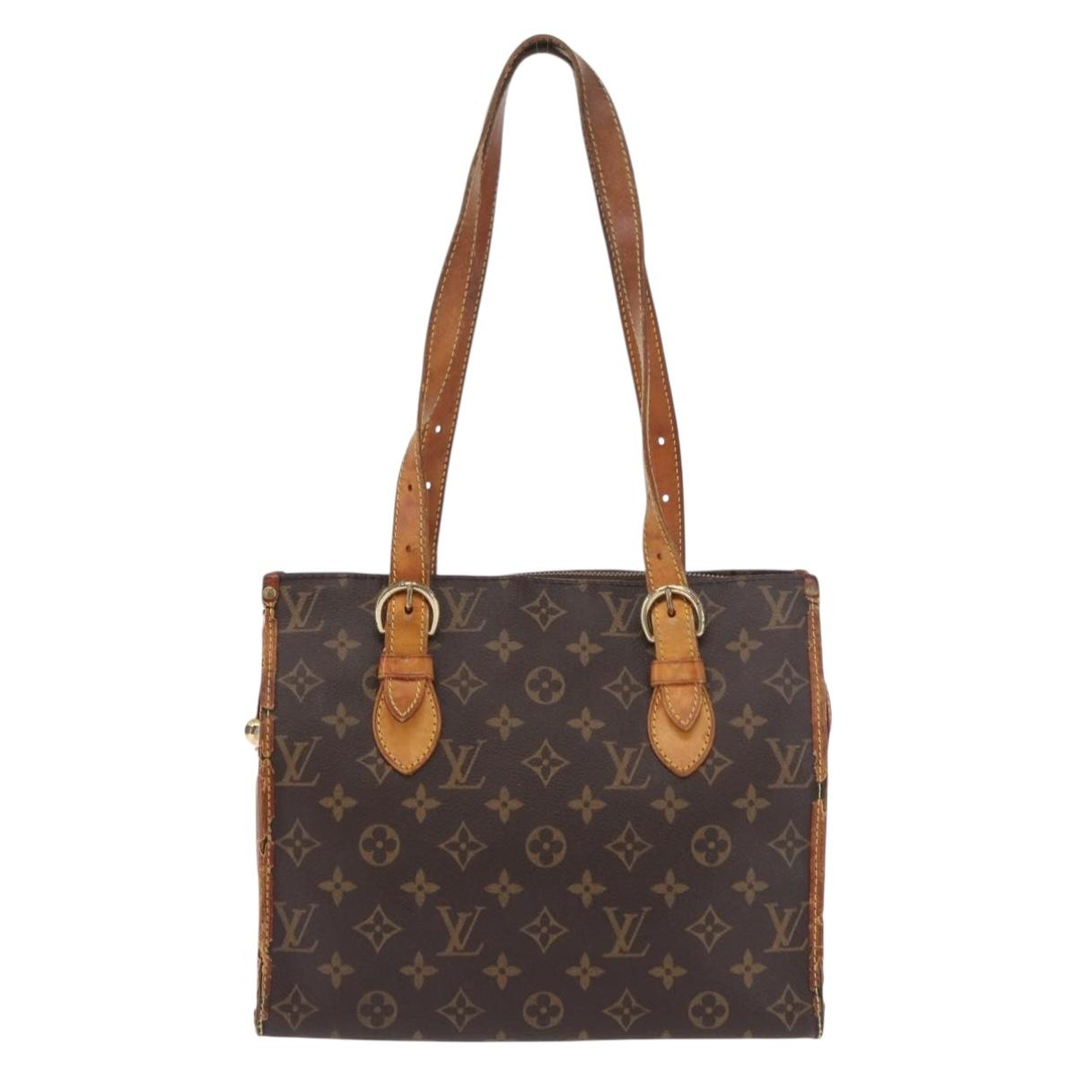 LOUIS VUITTON Monogram Popincourt Hand Bag M40007 LV Auth gh2121