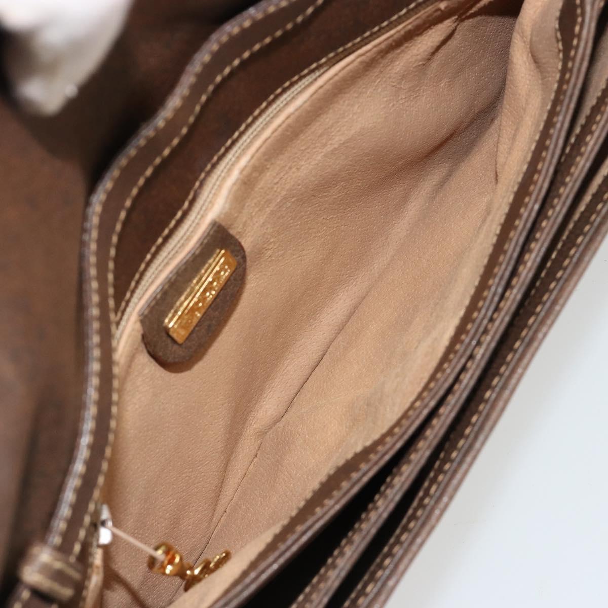 GUCCI GG Supreme Shoulder Bag PVC Beige Gold 004 106 0024 Auth gh2124
