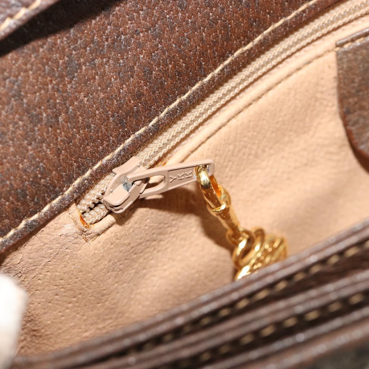 GUCCI GG Supreme Shoulder Bag PVC Beige Gold 004 106 0024 Auth gh2124