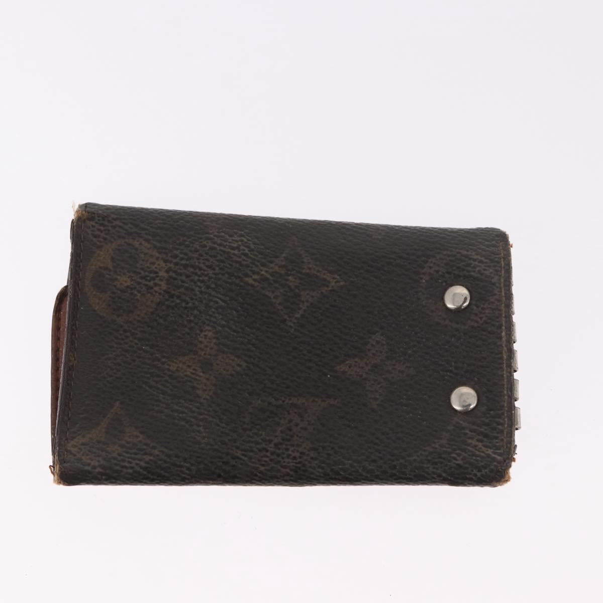 LOUIS VUITTON Salvatore Ferragamo Monogram Wallet Leather 3 Set Auth gh2141