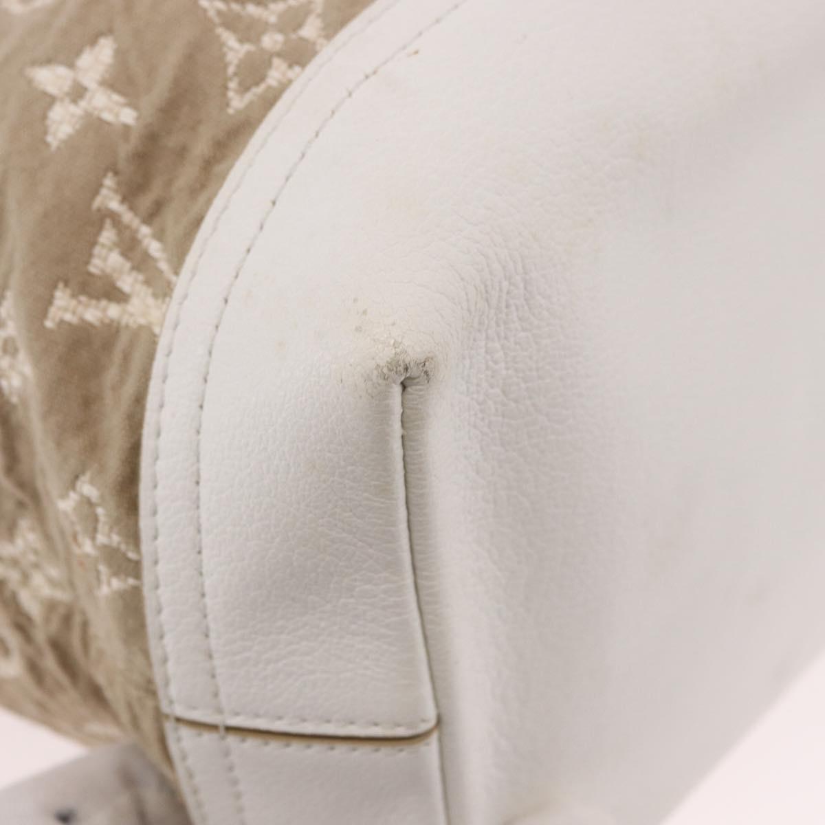 LOUIS VUITTON Monogram Sabia Buzzus PM Bag Beige Bron M93499 LV Auth gh2192A