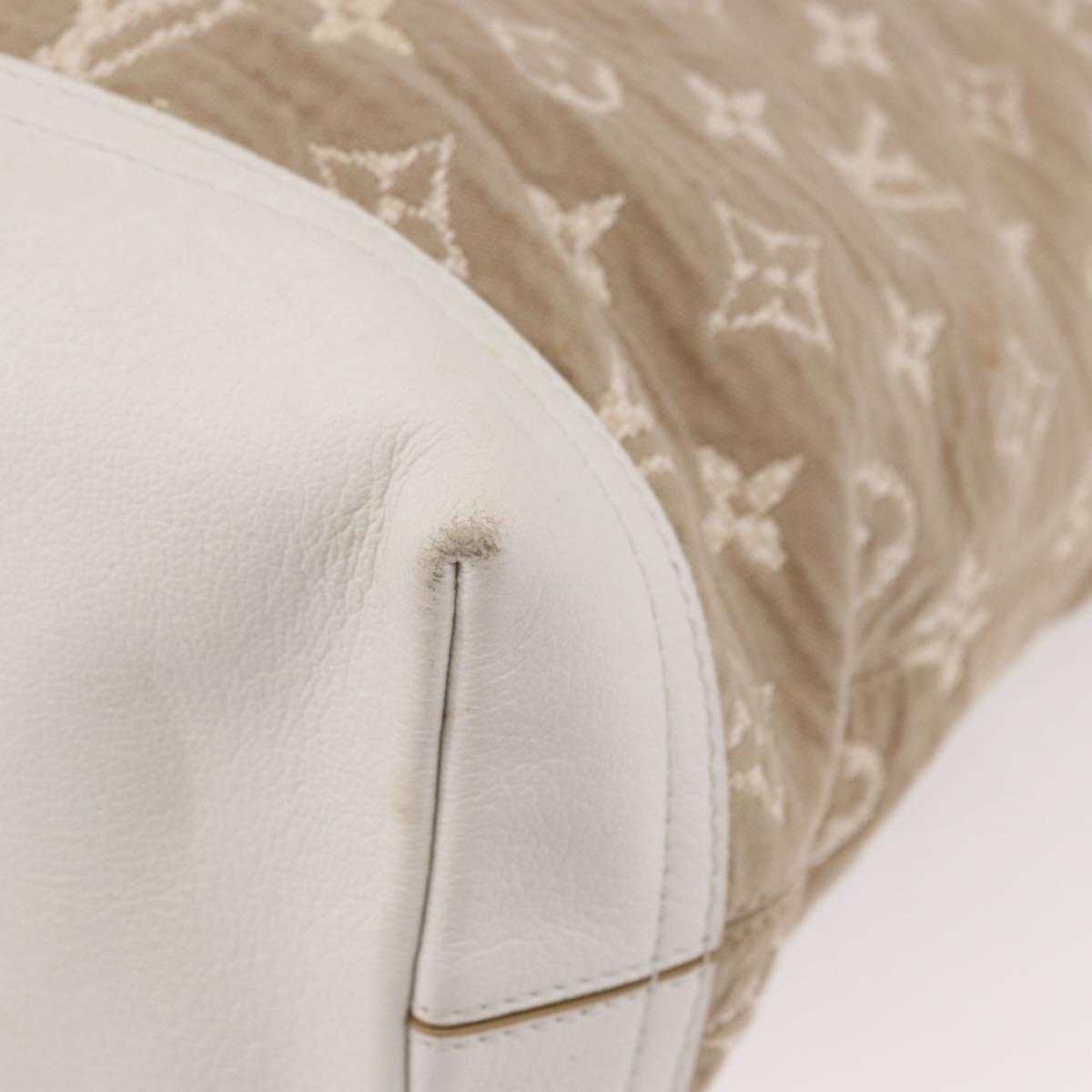 LOUIS VUITTON Monogram Sabia Buzzus PM Bag Beige Bron M93499 LV Auth gh2192A