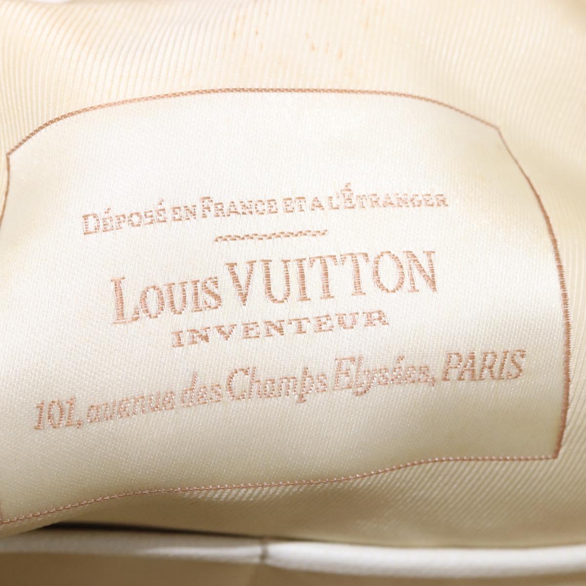 LOUIS VUITTON Monogram Sabia Buzzus PM Bag Beige Bron M93499 LV Auth gh2192A