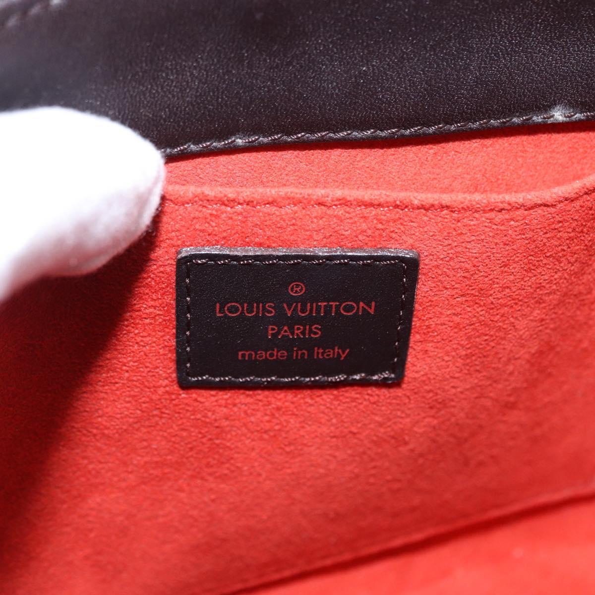 LOUIS VUITTON Damie Sovage Impala Hand Bag Brown M92133 LV Auth gh2194V