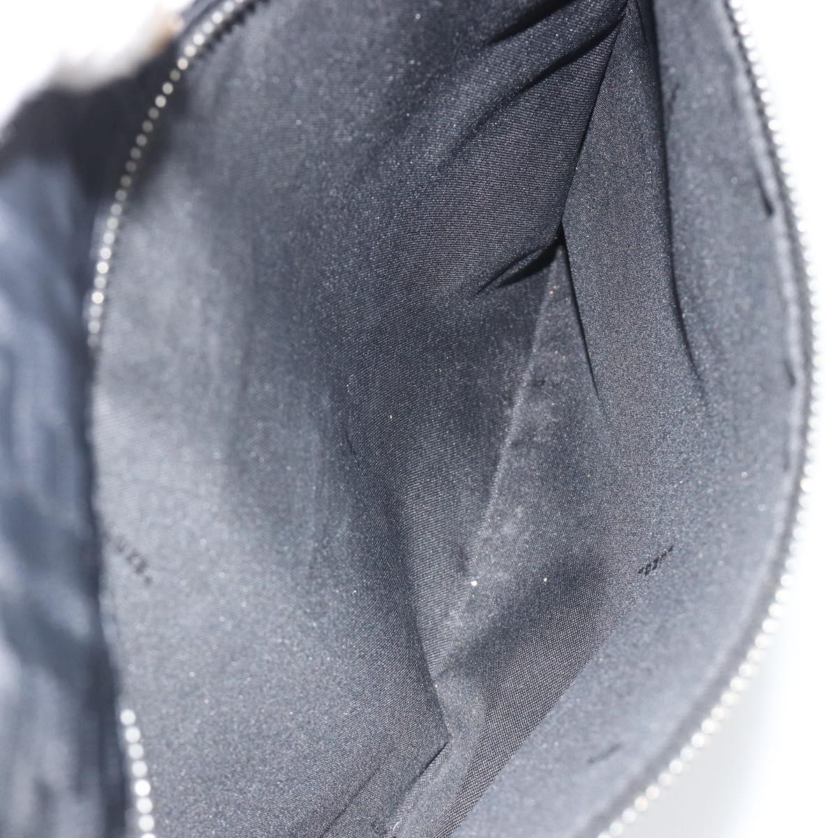 FENDI Zucca Canvas Mamma Baguette Tote Bag Brown Black Auth gh2218A