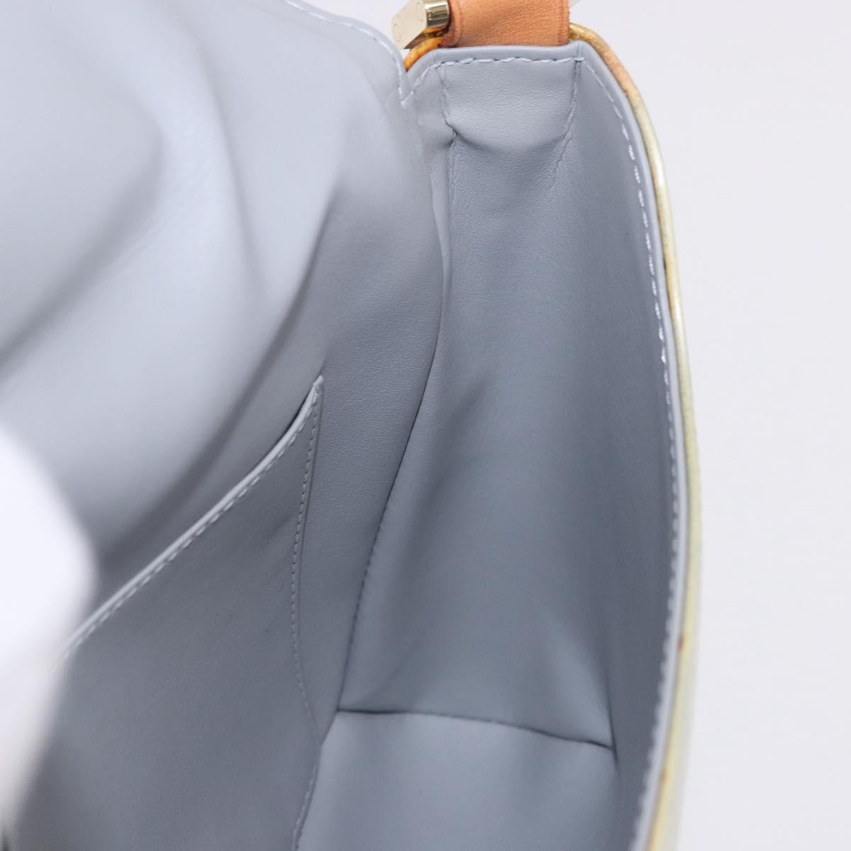 LOUIS VUITTON Monogram Vernis Thompson Street Bag Gris M91008 LV Auth gh2248