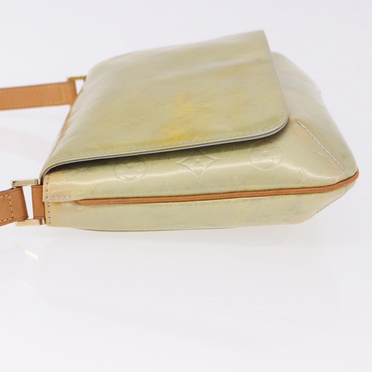 LOUIS VUITTON Monogram Vernis Thompson Street Bag Gris M91008 LV Auth gh2248