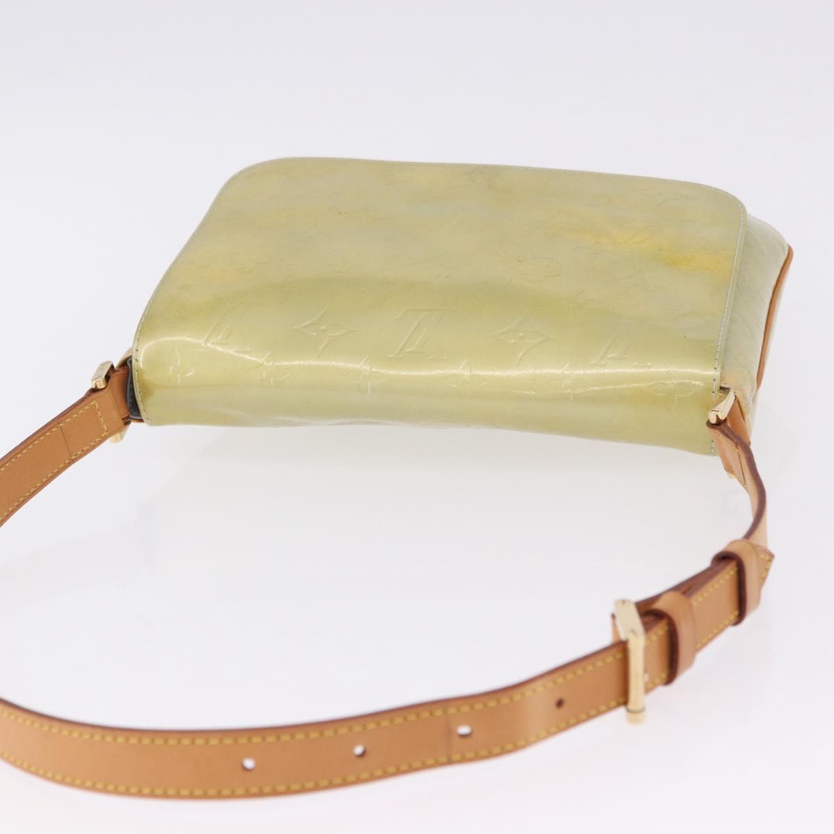 LOUIS VUITTON Monogram Vernis Thompson Street Bag Gris M91008 LV Auth gh2248