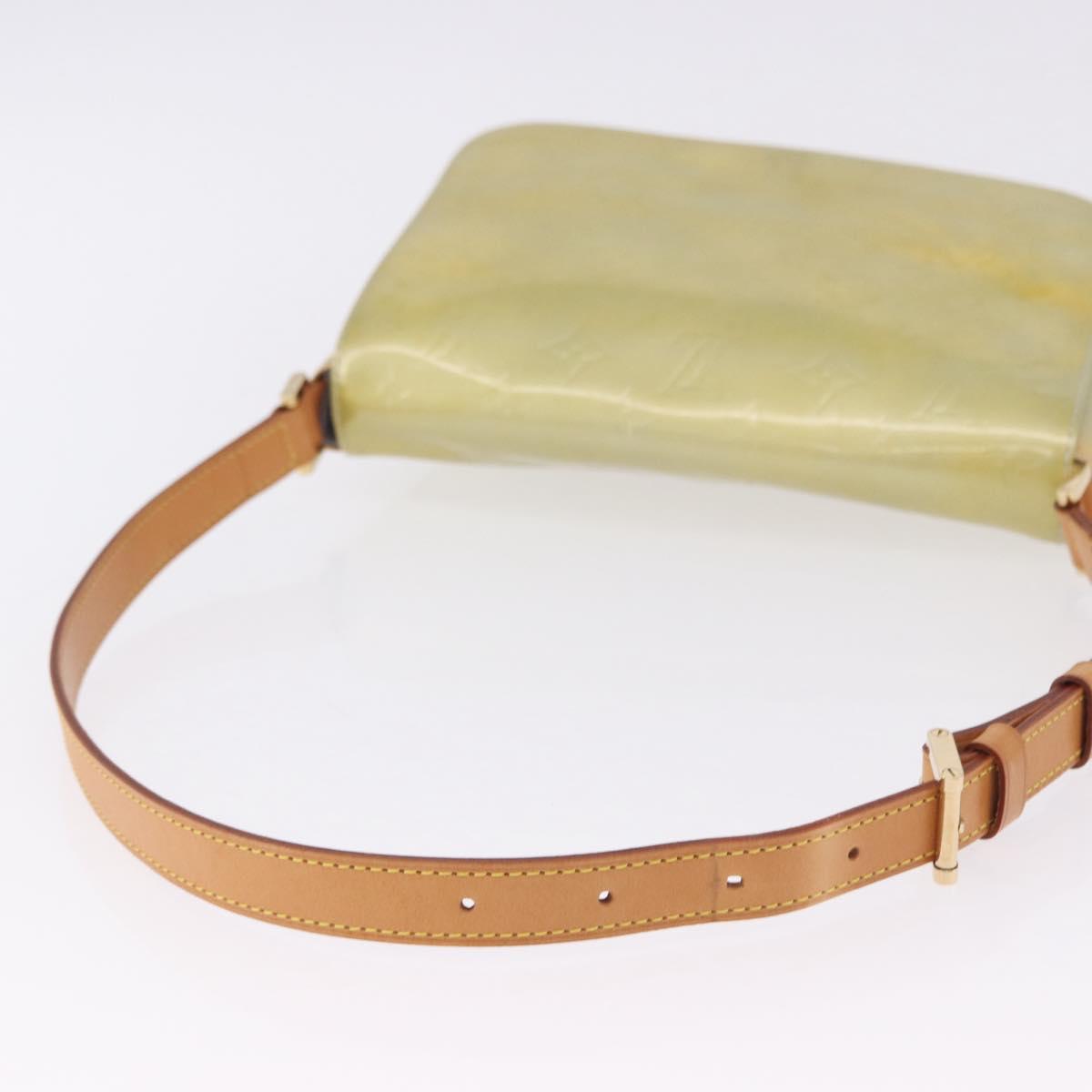 LOUIS VUITTON Monogram Vernis Thompson Street Bag Gris M91008 LV Auth gh2248