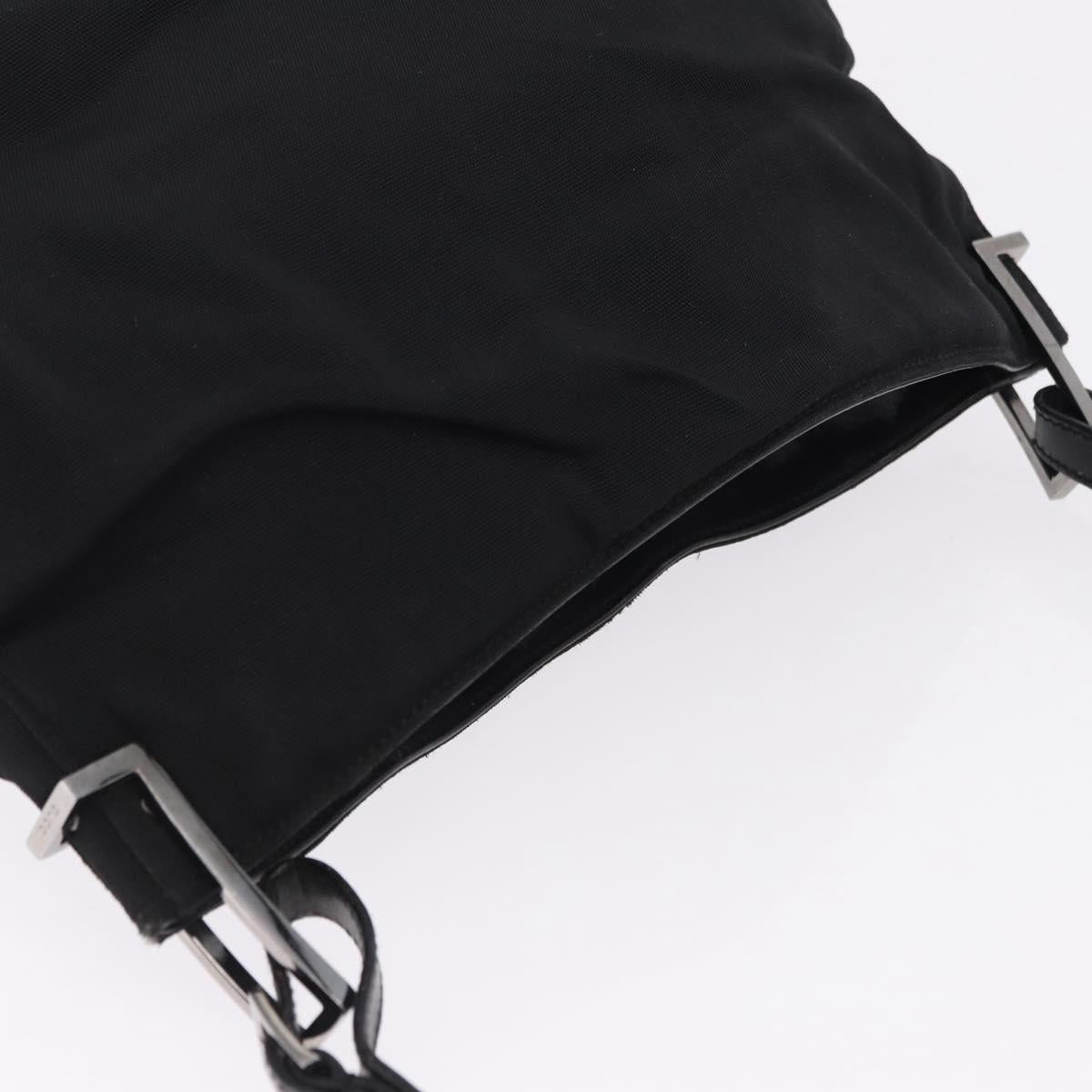 GUCCI Shoulder Bag Canvas Black 001 3193 Auth gh2266