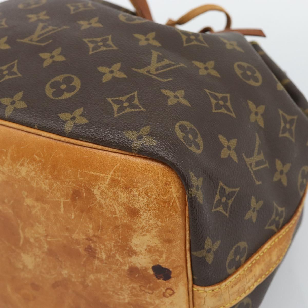 LOUIS VUITTON Monogram Petit Noe Shoulder Bag M42226 LV Auth gh2271