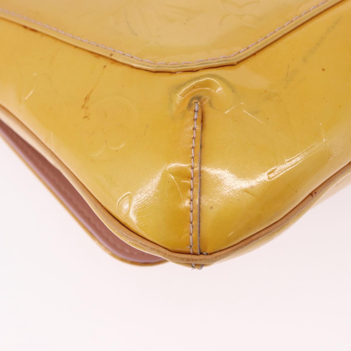 LOUIS VUITTON Monogram Vernis Thompson Street Pink M91070 LV Auth gh2278