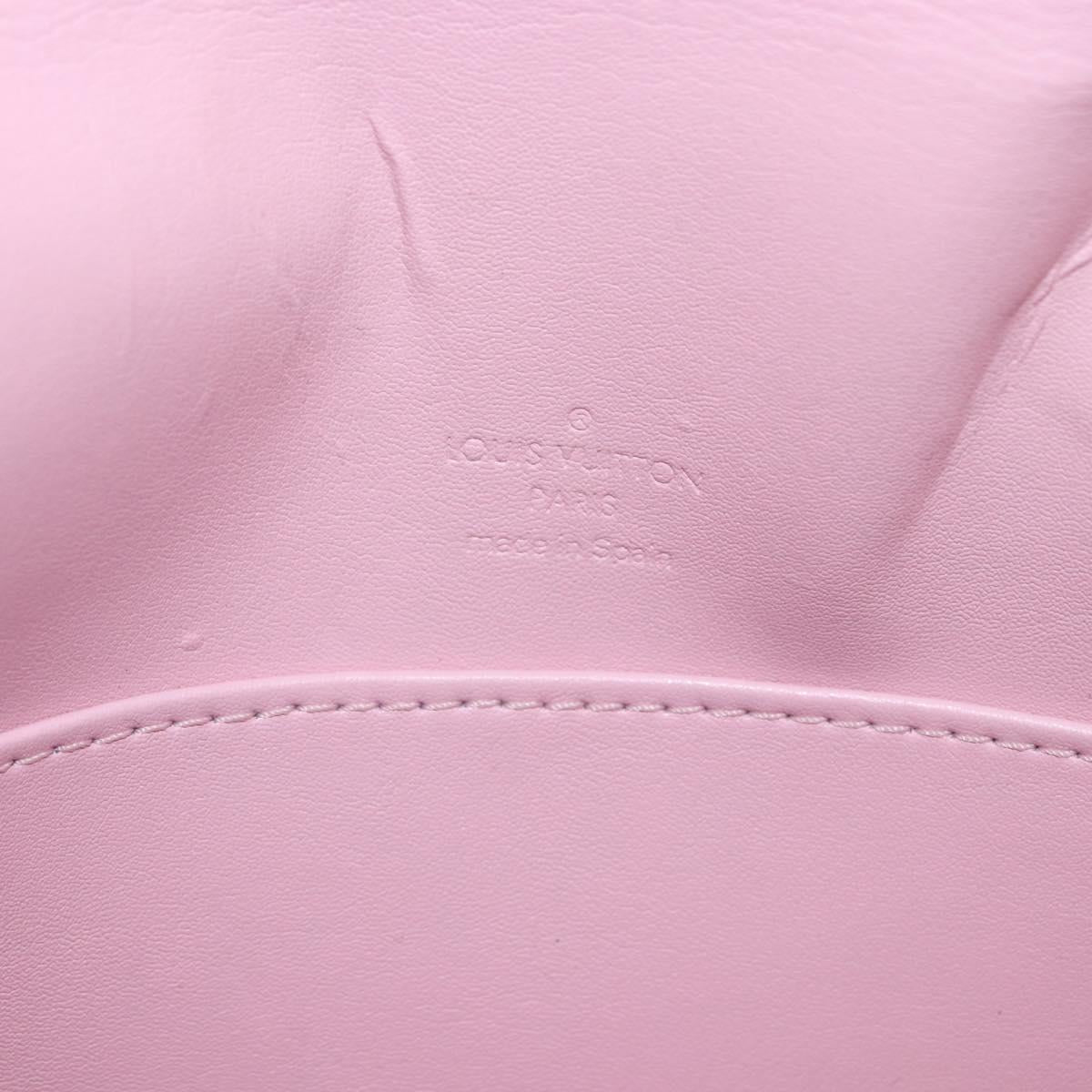 LOUIS VUITTON Monogram Vernis Thompson Street Pink M91070 LV Auth gh2278