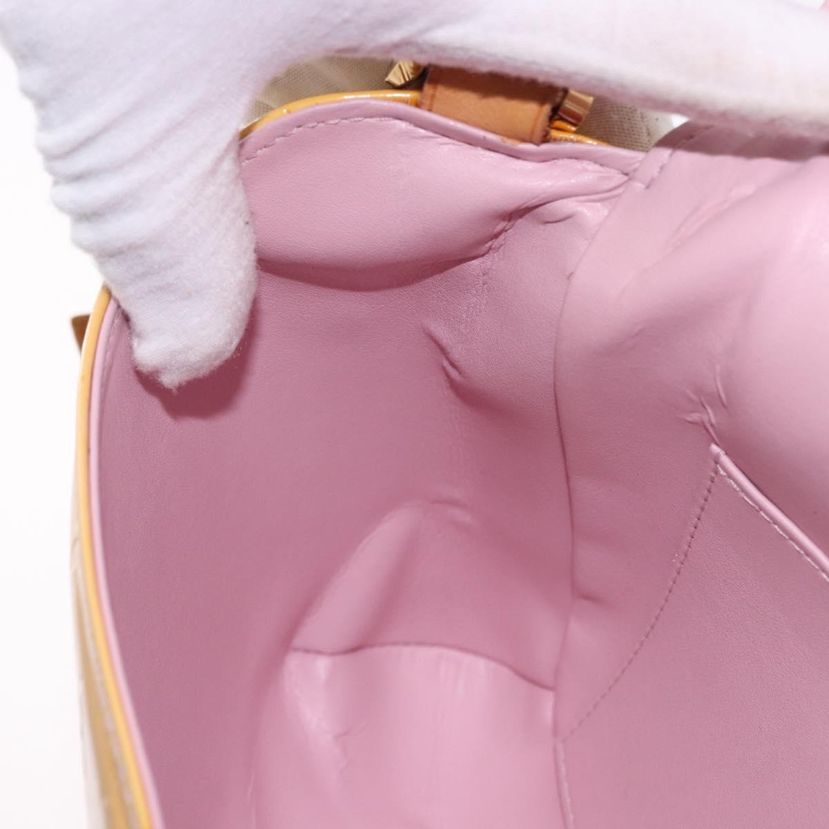 LOUIS VUITTON Monogram Vernis Thompson Street Pink M91070 LV Auth gh2278