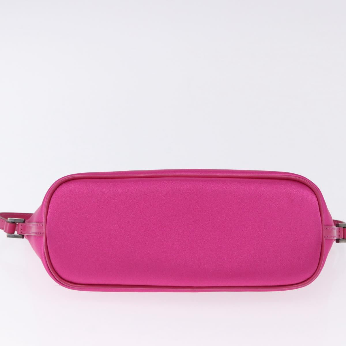 GUCCI Accessory Pouch Canvas Pink Silver 039 1103 Auth gh2280A
