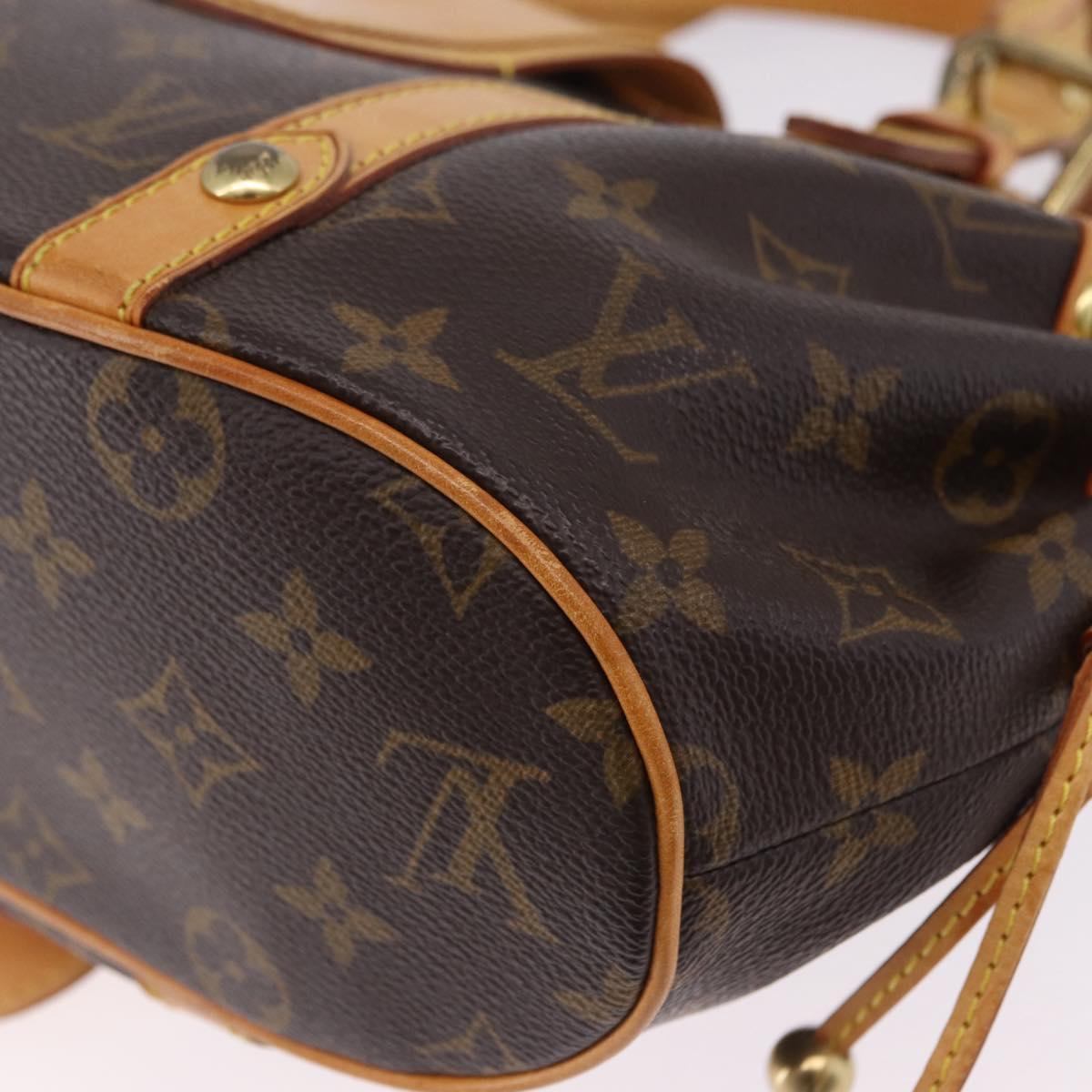LOUIS VUITTON Monogram Teda GM Hand Bag M92393 LV Auth gh2283A